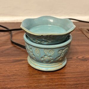 Turquoise Paisley Scentsy Wax Warmer